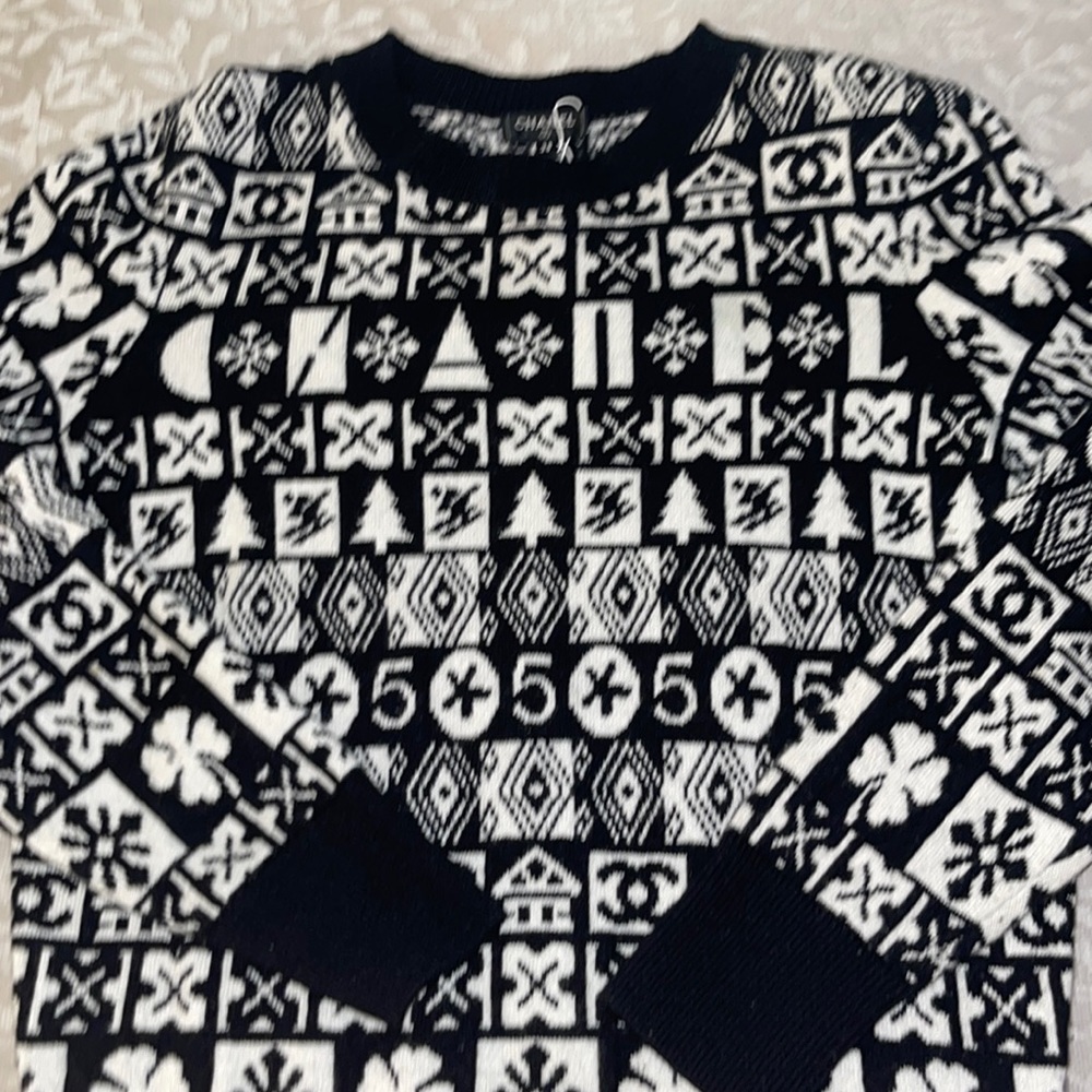 Chanel sweater worn once